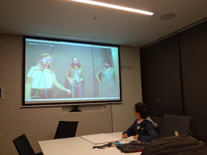 First experiments Friday evening